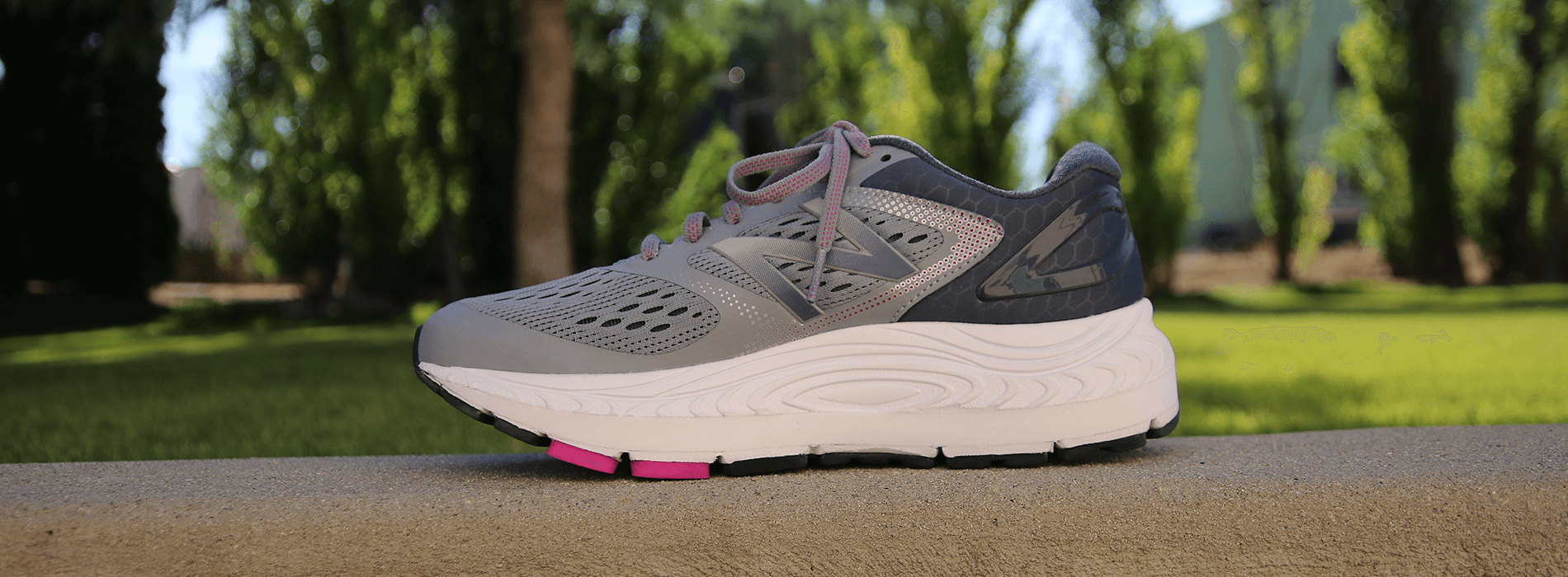 A lifted walking shoe